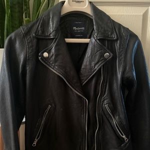 Leather Jacket (Madewell)--Small Size